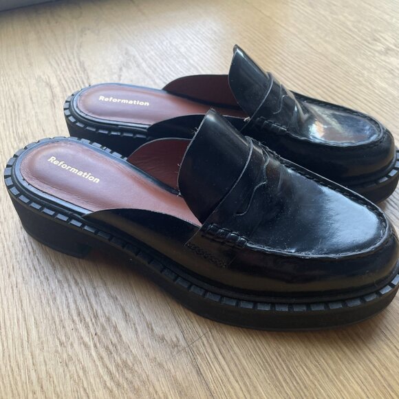Leather Slip-On Loafers - Picture 4 of 5